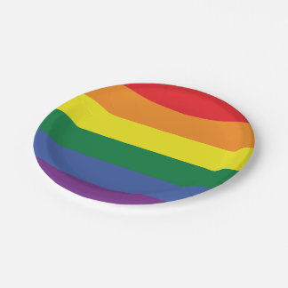 Plato De Papel Placa de papel para el orgullo LGBT