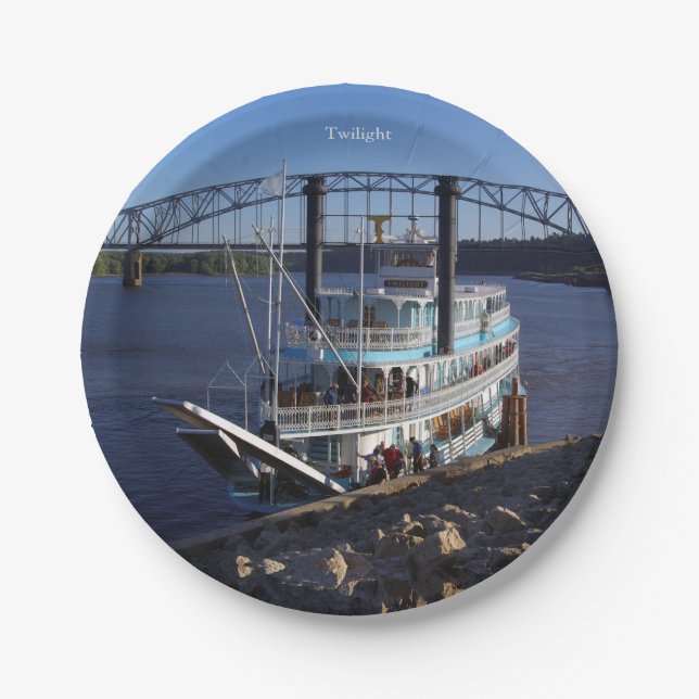 Plato De Papel Placa de papel para el paro (Anverso)