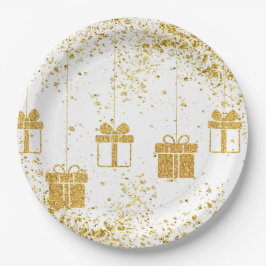 Plato De Papel Placa de papel para Navidad