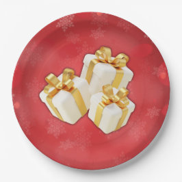 Plato De Papel Placa de papel para Navidad