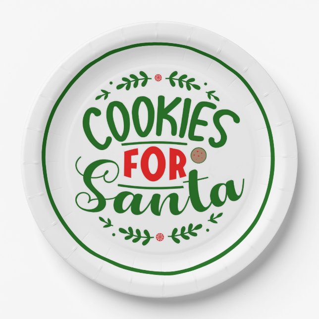 Plato De Papel Placa de papel para navidades (Anverso)
