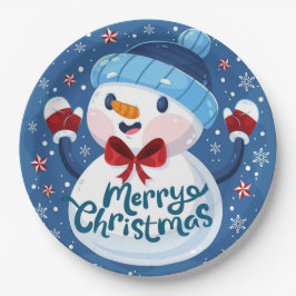 Plato De Papel Placa de papel para navidades