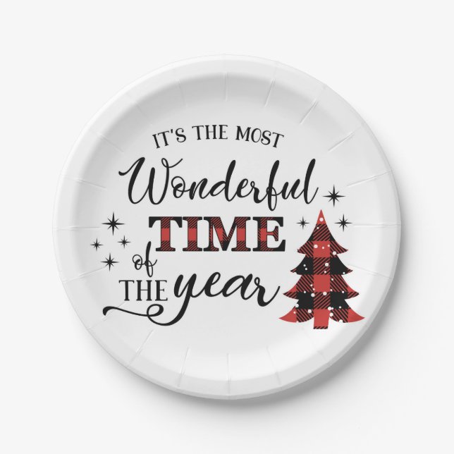 Plato De Papel Placa de papel para navidades (Anverso)