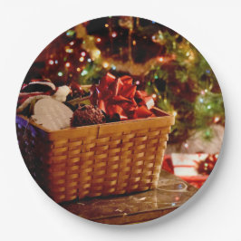 Plato De Papel placa de papel para navidades