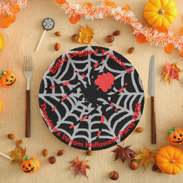 Plato De Papel Placa de papel para niños de Halloween