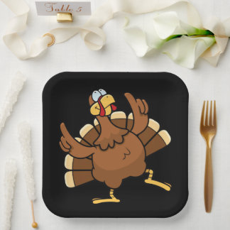 Plato De Papel Placa de papel para Turquía de Acción de Gracias