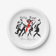 Placa de papel pequeña