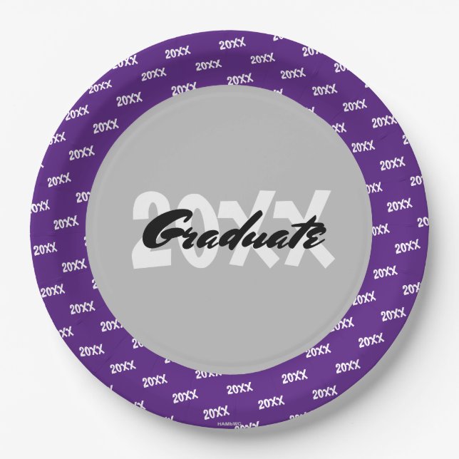 Plato De Papel Placa de papel personalizable - HAMbyWG (Anverso)