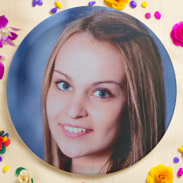 Plato De Papel Placa de papel personalizada de fotografía simple 