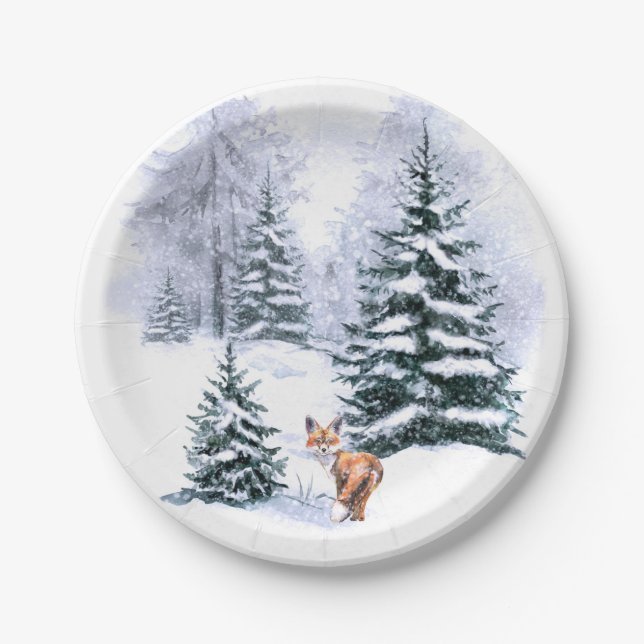 Plato De Papel Placa de papel, Placa de papel redonda de 7", (Anverso)