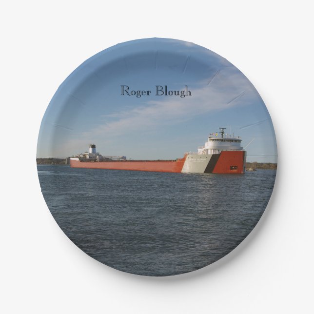 Plato De Papel Placa de papel Roger Blough (Anverso)