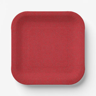 Plato De Papel Placa de papel rojo de tomate con efecto de ruido
