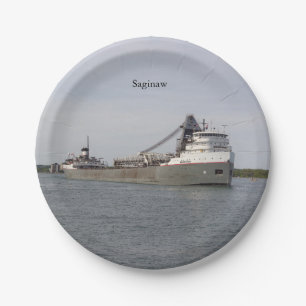 Plato De Papel Placa de papel Saginaw