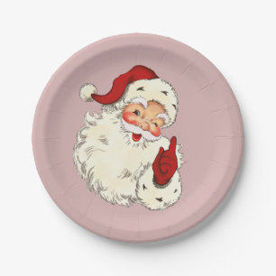 Plato De Papel Placa de papel Santa No. 4