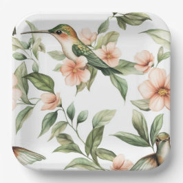 Plato De Papel Placa de papel Songbird