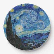 PLACA DE PAPEL: VAN GOGH : STARRRY NOCHE