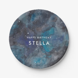 Plato De Papel Placa del Explorador de espacios