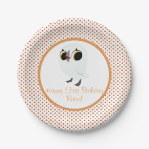 Plato De Papel Placa del fiesta de la roca del frailecillo -