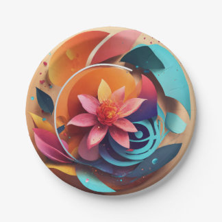 Plato De Papel Placa EchoElegance