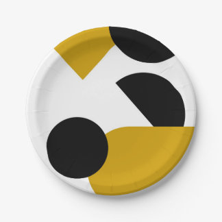 Plato De Papel Placa Geo