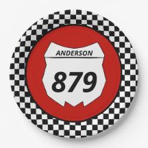 Placa número de motocicleta sucia Personalizado Mo