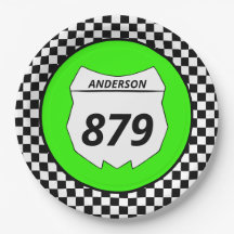 Placa número de motocicleta sucia Personalizado Mo