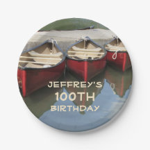 Placa personalizada de la fiesta de cumpleaños de