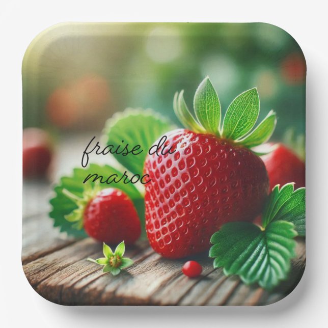 Plato De Papel Placa, plato, guarnecido, alabanza (Anverso)