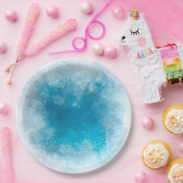 Plato De Papel Placa redonda de papel de 9"