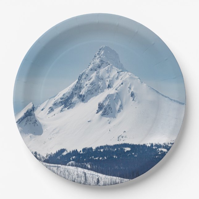 Plato De Papel Placa redonda de papel de 9" (Anverso)