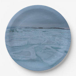 Plato De Papel Placa redonda de papel de 9"