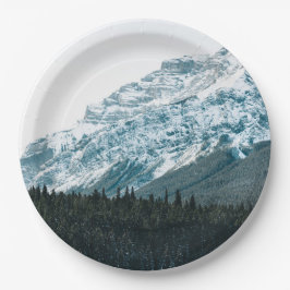 Plato De Papel Placa redonda de papel de 9"