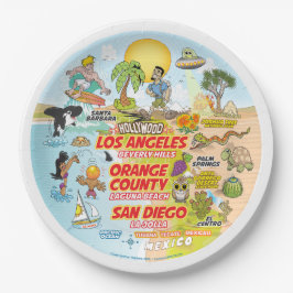 Plato De Papel Placa SoCal