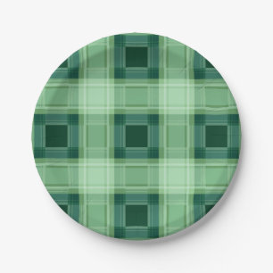 Plato De Papel Placa verde
