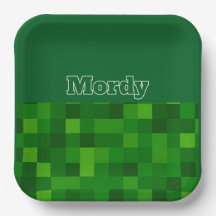 Placa verde de cabeza