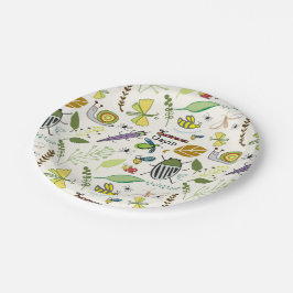 Plato De Papel Placas de cumpleaños para fallos personalizadas