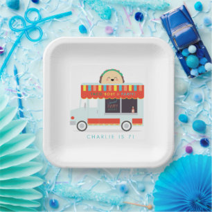 Plato De Papel Placas de fiesta de cumpleaños de Taco