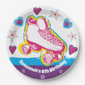 Plato De Papel Placas de fiesta de cumpleaños personalizadas para