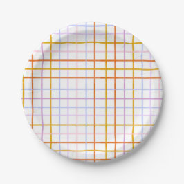 Plato De Papel Placas de fiesta de primavera