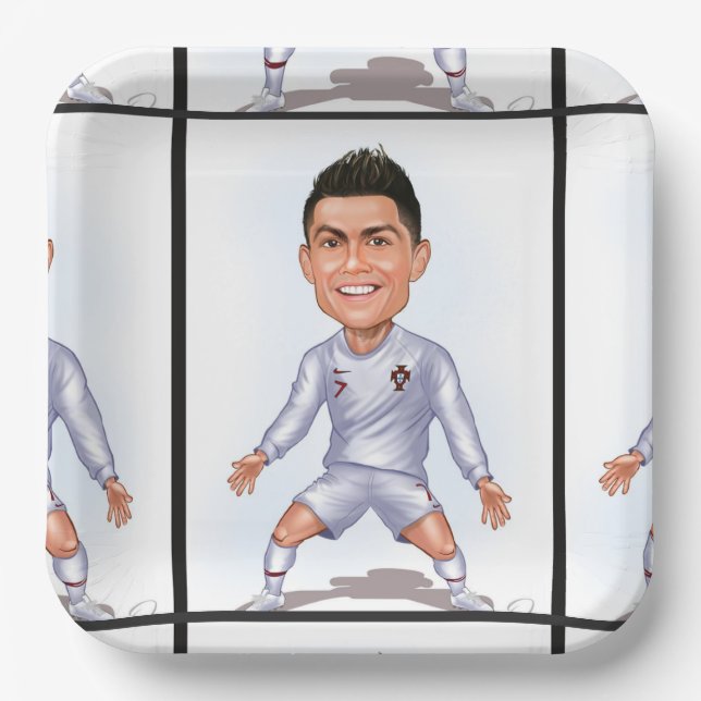 Plato De Papel placas de fiesta para niños (Anverso)