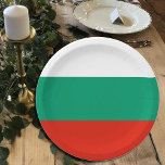 Plato De Papel Placas de la bandera búlgara, fiesta, deportes, Bu<br><div class="desc">Placas de papel: Bandera búlgara y fiesta búlgara - amo a mi país,  día de los padres,  feriado,  patriotas / hinchas deportivos</div>