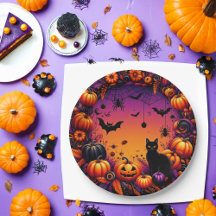 Placas de la fiesta de Halloween: Diseño espeluzna