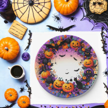Placas de la fiesta de Halloween: Diseño espeluzna