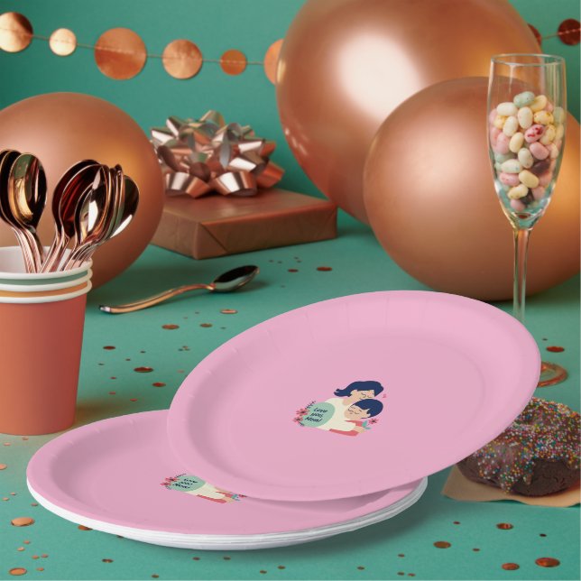 Plato De Papel placas de navidad (Multi)