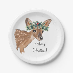 Plato De Papel Placas de Navidades de papel personalizadas para c