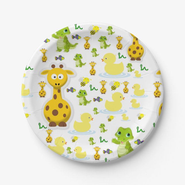 Plato De Papel Placas de papel (Anverso)