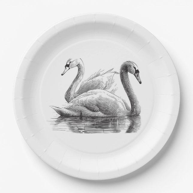 Plato De Papel Placas de papel (Anverso)