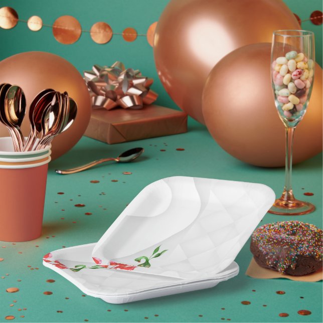 Plato De Papel Placas de papel (Multi)