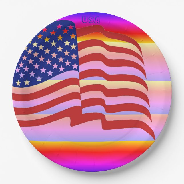 Plato De Papel Placas de papel (Anverso)