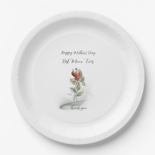 Plato De Papel Placas de papel (Anverso)